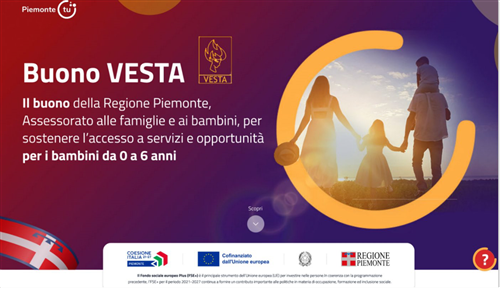 Voucher Vesta 2026 della Regione Piemonte
